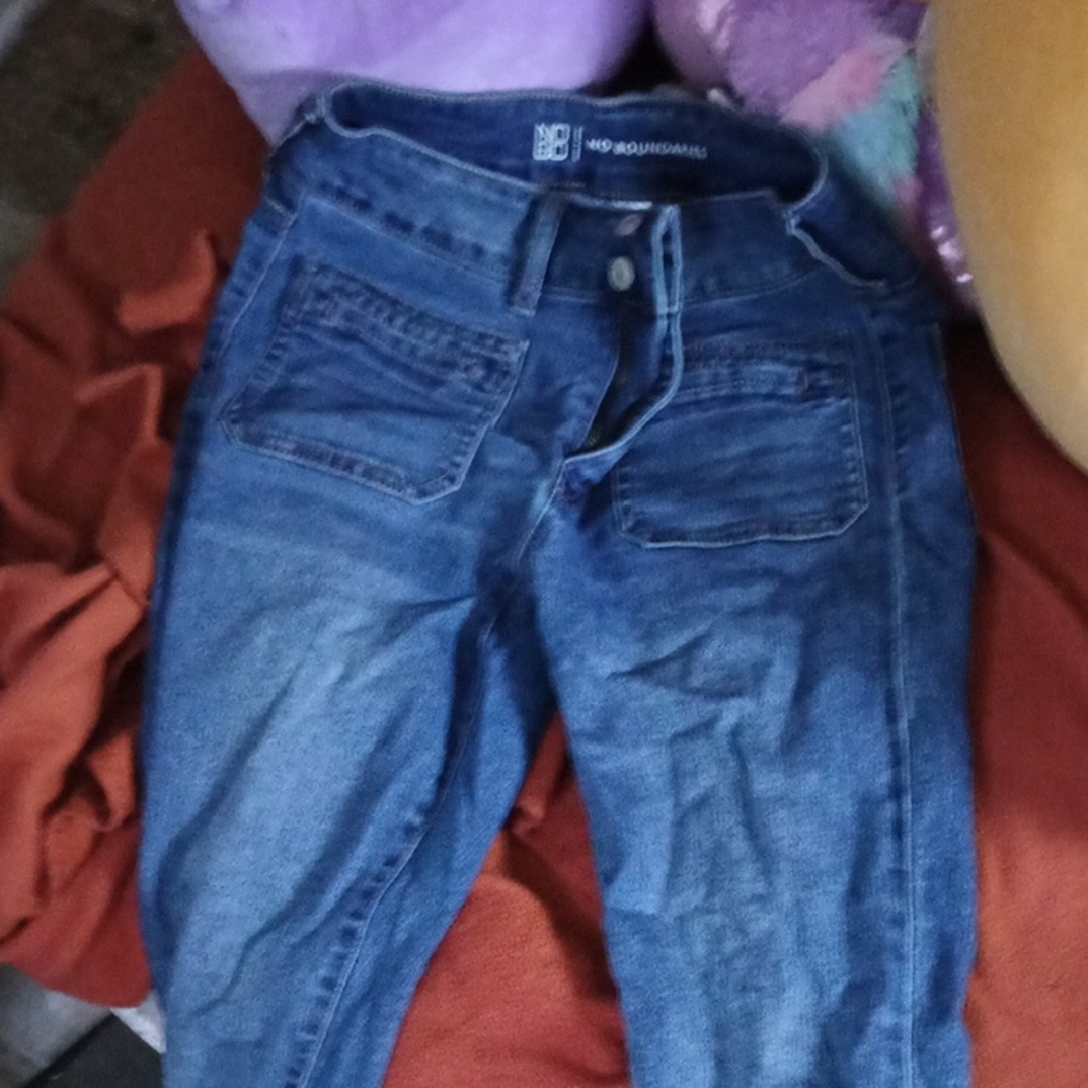 NOBO Blue Skinny Jeans Classic Denim